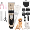Professional Rechargeable Cordless Dogs Cats Grooming Clippers