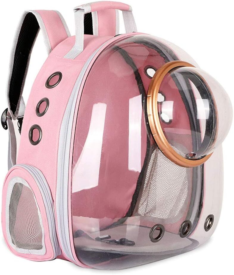 Capsule Backpack Small-Medium for Cat & Dog - Pet Carrier Grey