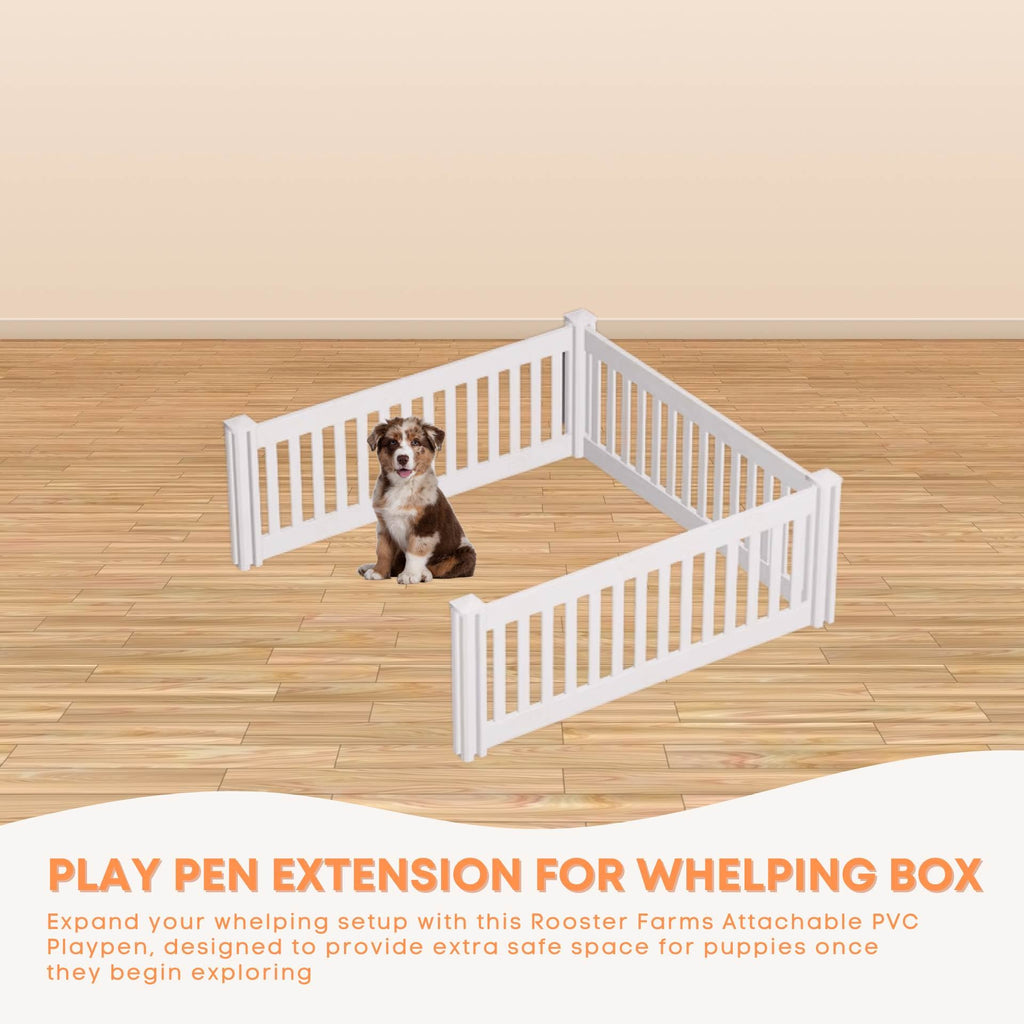 PVC Play Pen Extension - 95cm x 95cm x 48cm