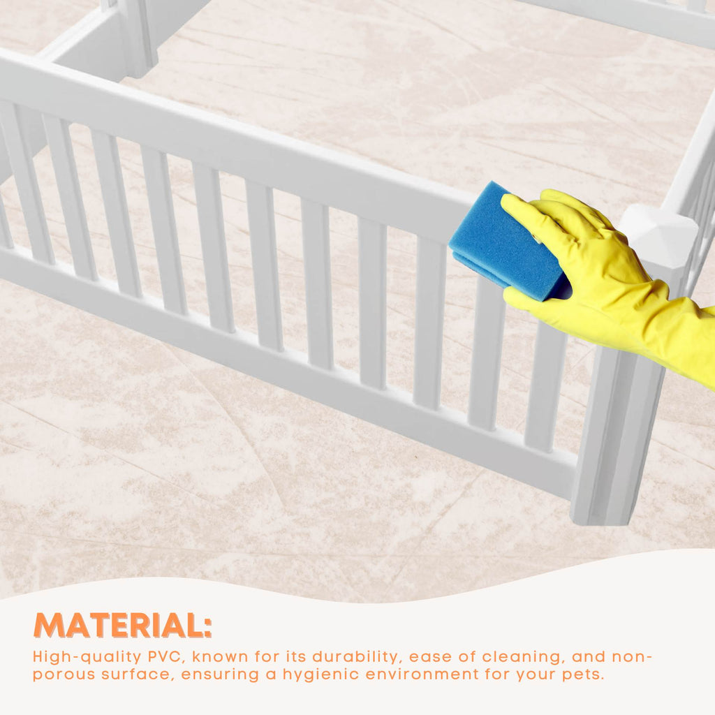 PVC Play Pen Extension - 95cm x 95cm x 48cm