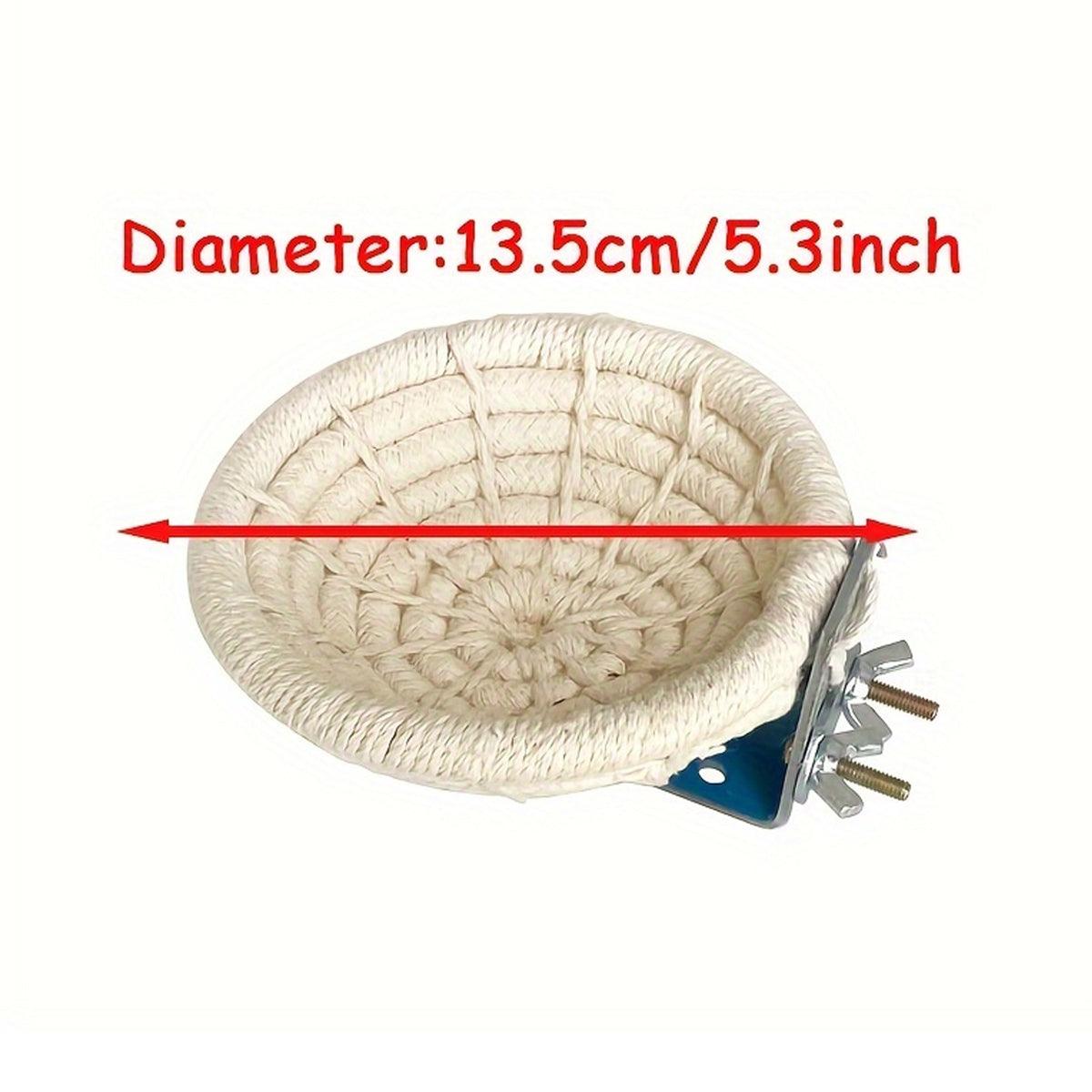 Birds Straw Nest for Small Animal Nesting Material Bedding - Cotton Rope