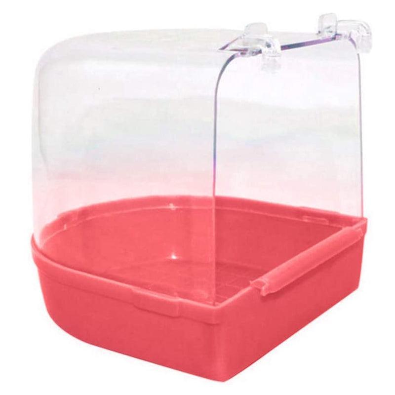 Bird Water Bath Tub -  Pet Cleaning - Green