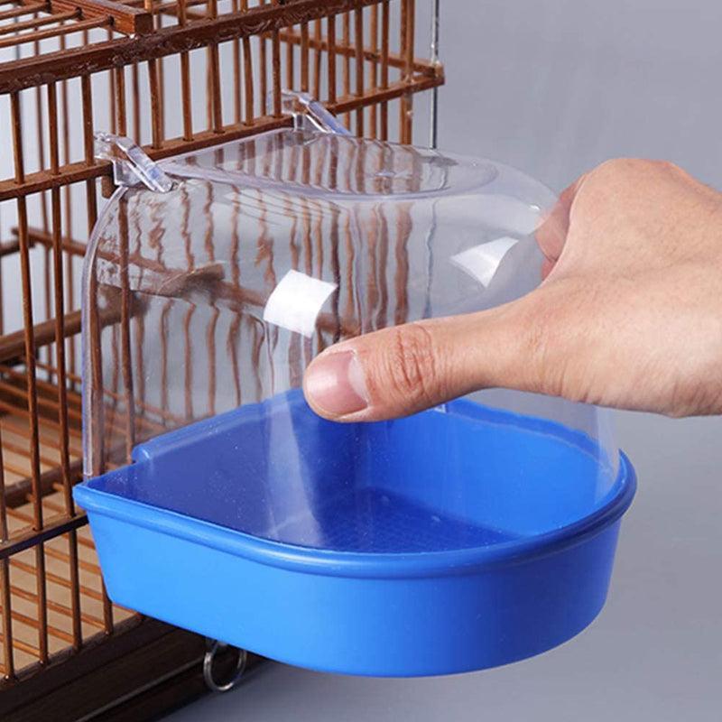 Bird Water Bath Tub - Pet Cleaning - Yellow