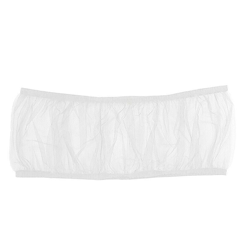 M Size Bird Cage Skirt Mesh Cover - White