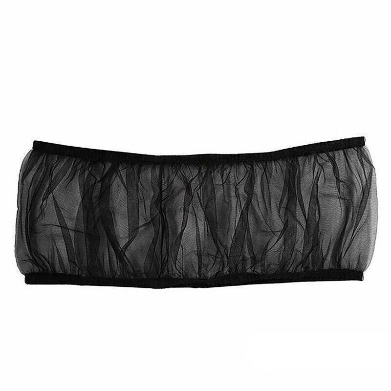 M Size Bird Cage Skirt Mesh Cover - White