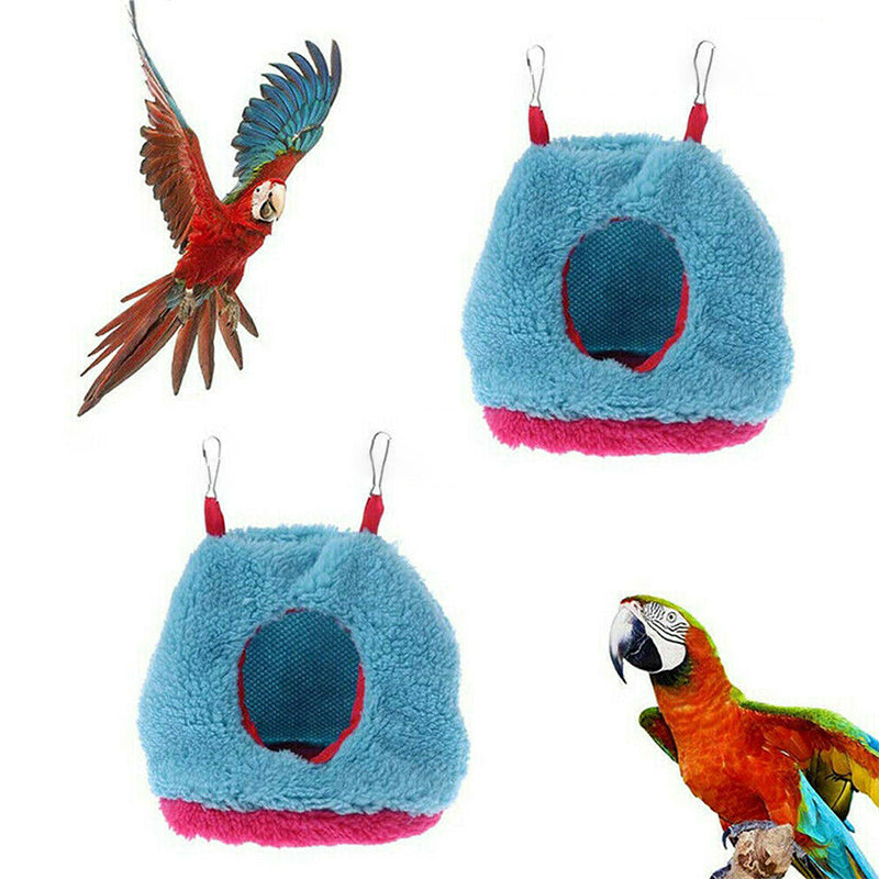 Hanging Hammock Bird Nest Bed Cage Small Birds - M