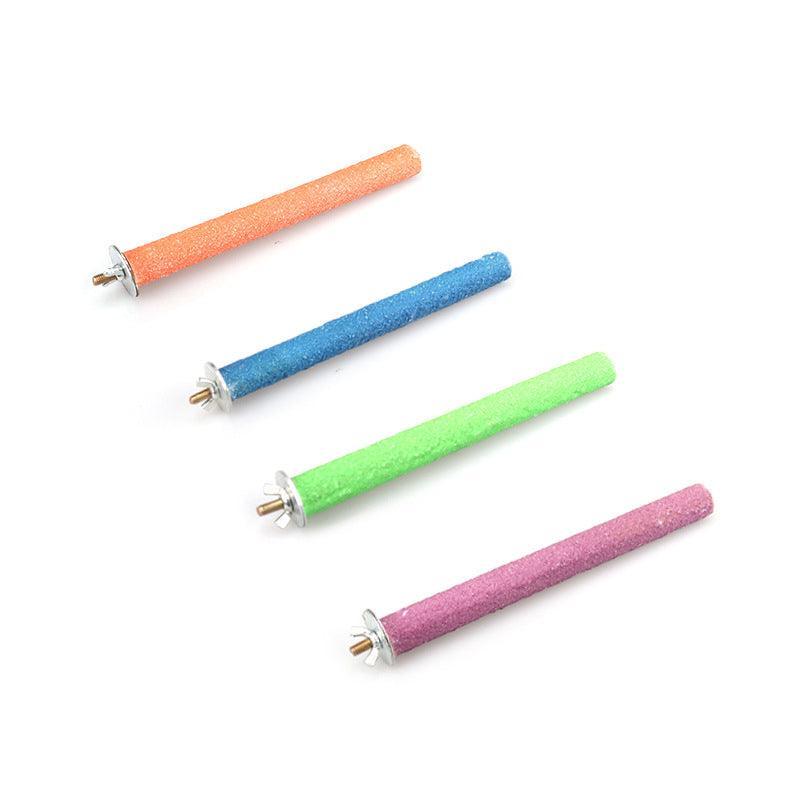 5 Sizes Colourful Pet Bird Cage Platform Chew Toy For Parrot - 30CM