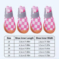 4pcs Breathable small Mesh Dog Shoes Summer Boots - Pink-2