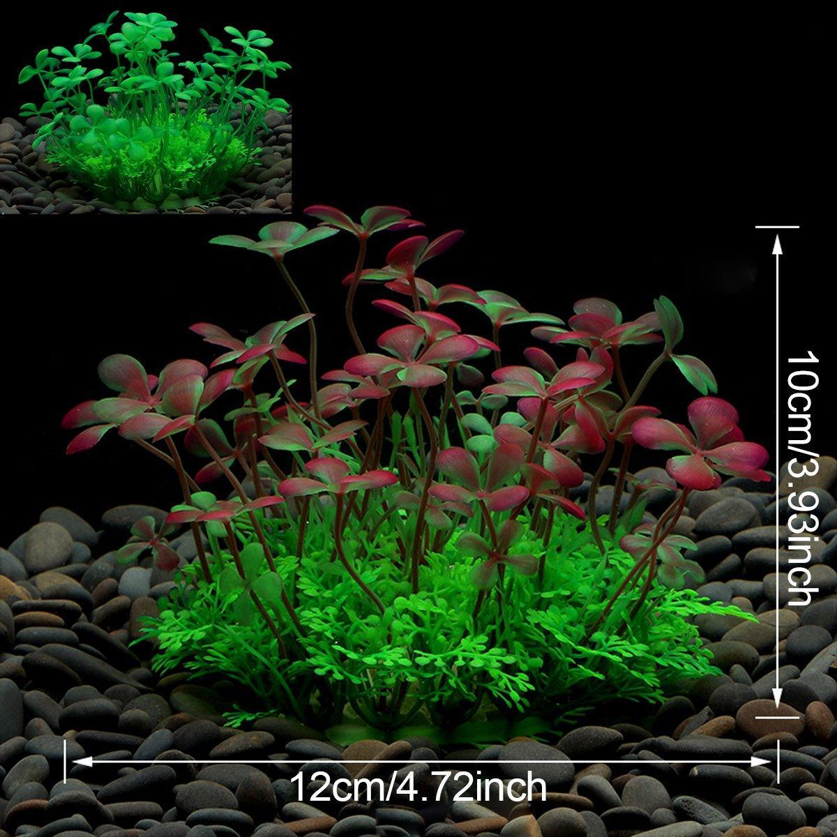 Artificial Water Grass Aquarium Landscape Simulation Plants Fish Tanks - 01-3PCS