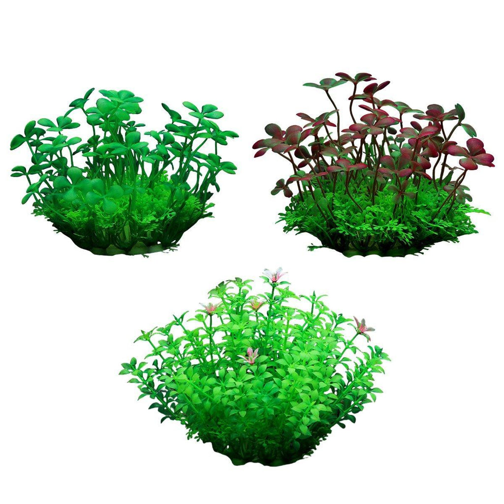 Artificial Water Grass Aquarium Landscape Simulation Plants Fish Tanks - 01-3PCS
