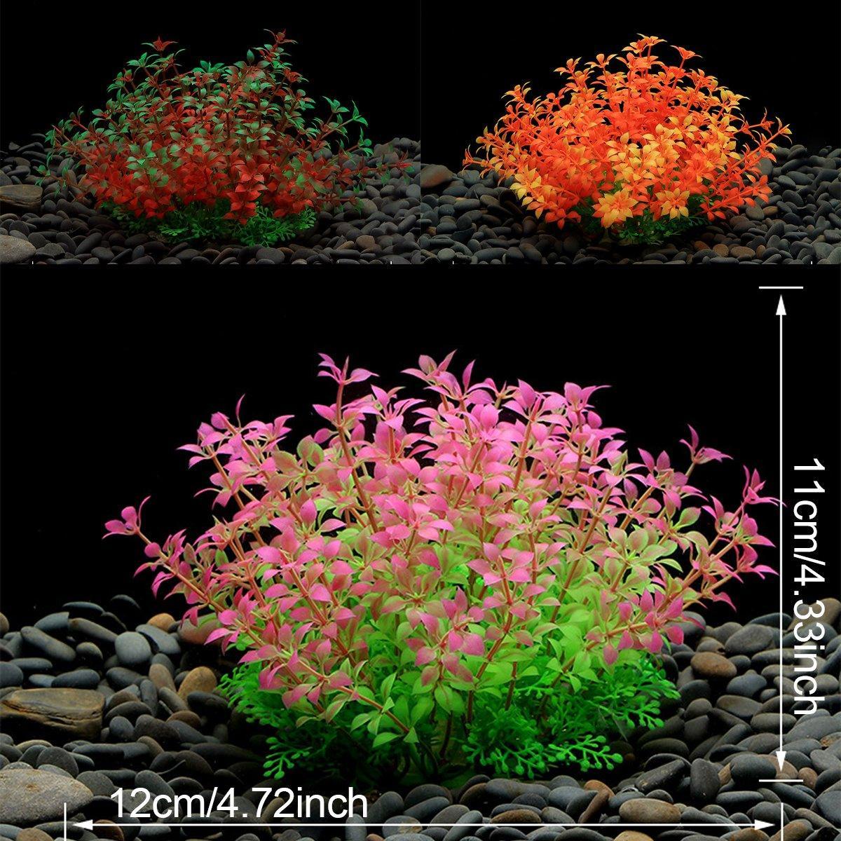 Artificial Water Grass Aquarium Landscape Simulation Plants Fish Tanks - 03-3PCS