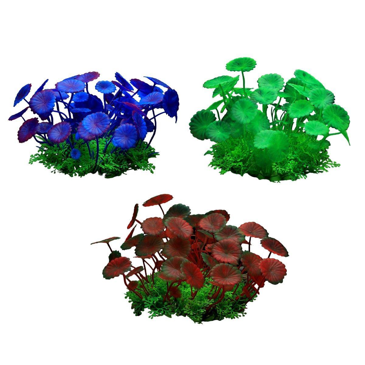 Artificial Water Grass Aquarium Landscape Simulation Plants Fish Tanks - 03-3PCS