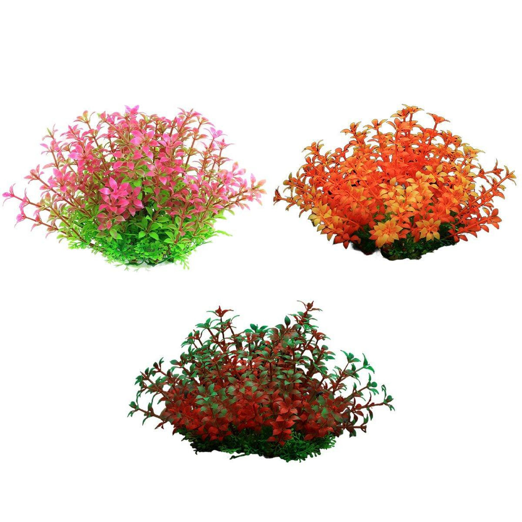 Artificial Water Grass Aquarium Landscape Simulation Plants Fish Tanks - 03-3PCS