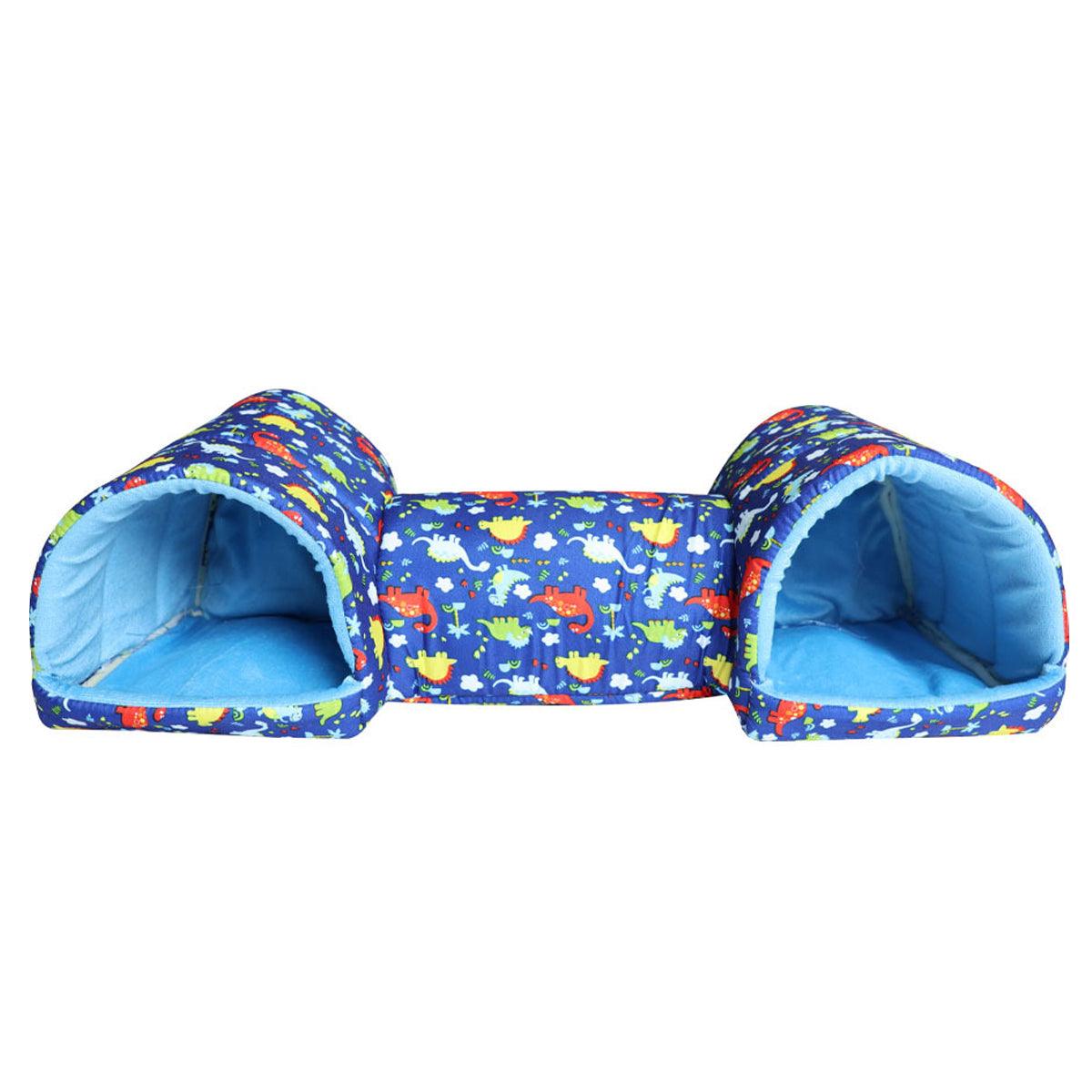Small Pet Guinea Pig Nest House Cotton Tunnel Bedding - Pink