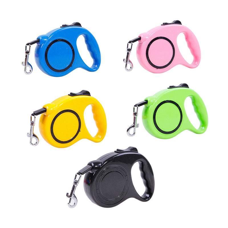3M Retractable Dog Leash Extendable Lockable Rope Heavy Duty - Green