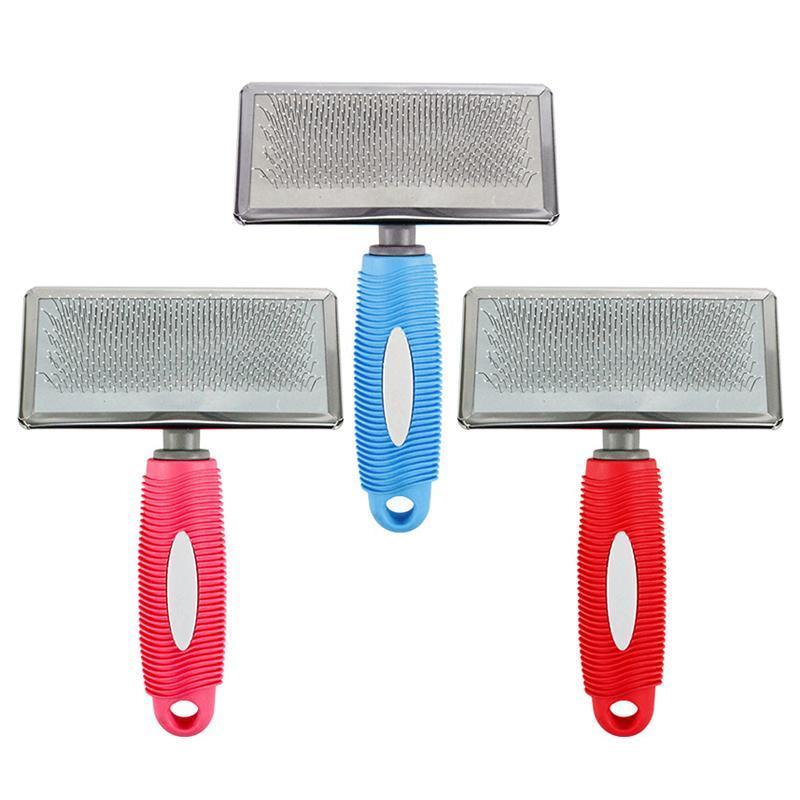 M Size Hair Shedding Grooming Trimmer for Dog Cat - Blue