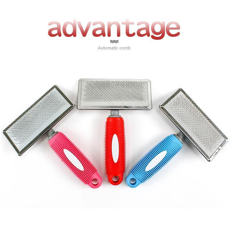 M Size Hair Shedding Grooming Trimmer for Dog Cat - Blue