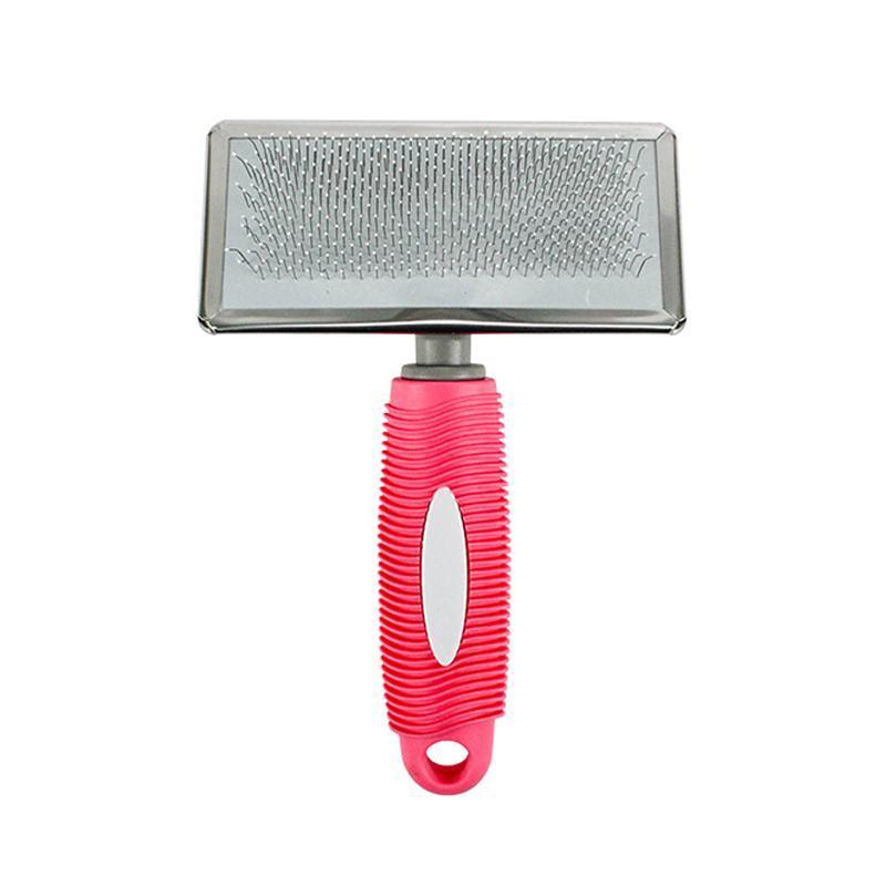 M Size Hair Shedding Grooming Trimmer for Dog Cat - Pink