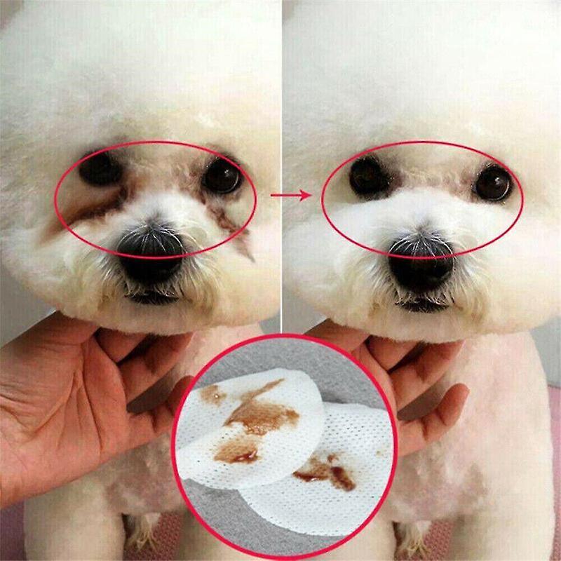 130pcs Wet Wipes Pet Eye/Ear Dog Cat Cleaning Paper Wipes - Eye Wipes