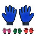 Dog Cat Massage Hair Removal Grooming Comb Touch Cleaning Brush Magic Glove - Pink Right Hand