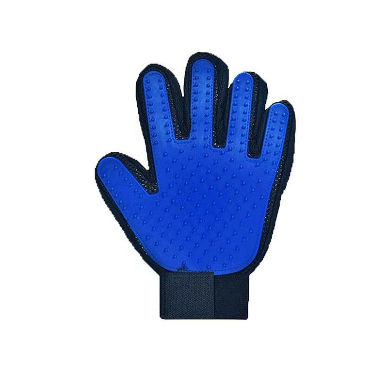 Dog Cat Massage Hair Removal Grooming Comb Touch Cleaning Brush Magic Glove - Pink Right Hand