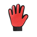 Dog Cat Massage Hair Removal Grooming Comb Touch Cleaning Brush Magic Glove - Red Right Hand