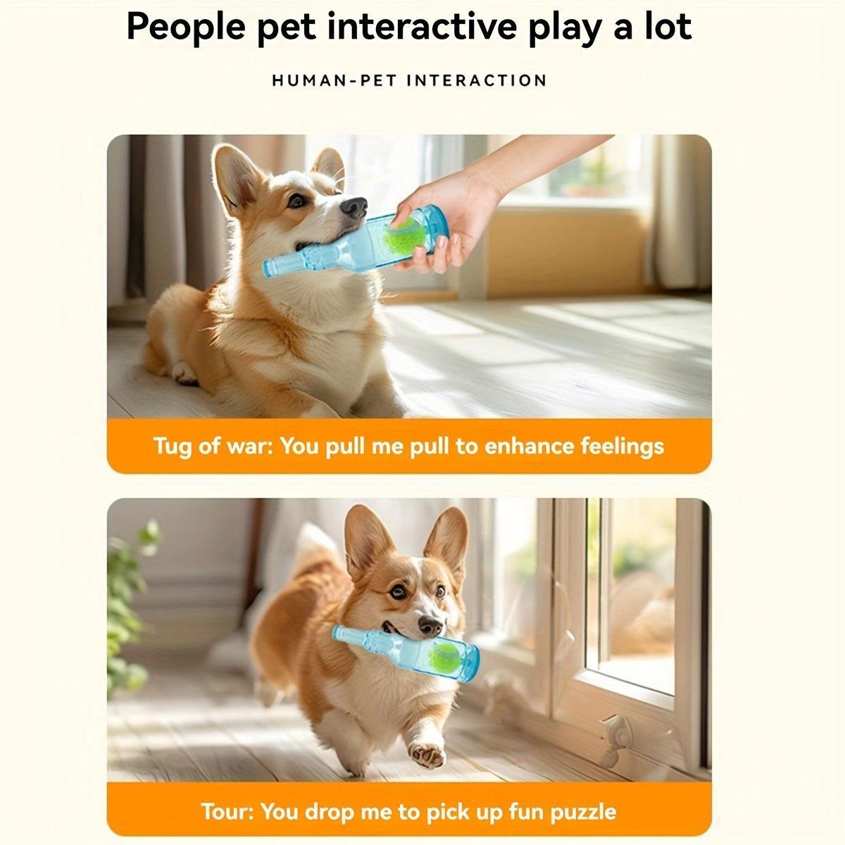 Durable Pet Teething Resistant Chew Toy for Dogs Play - Green-L