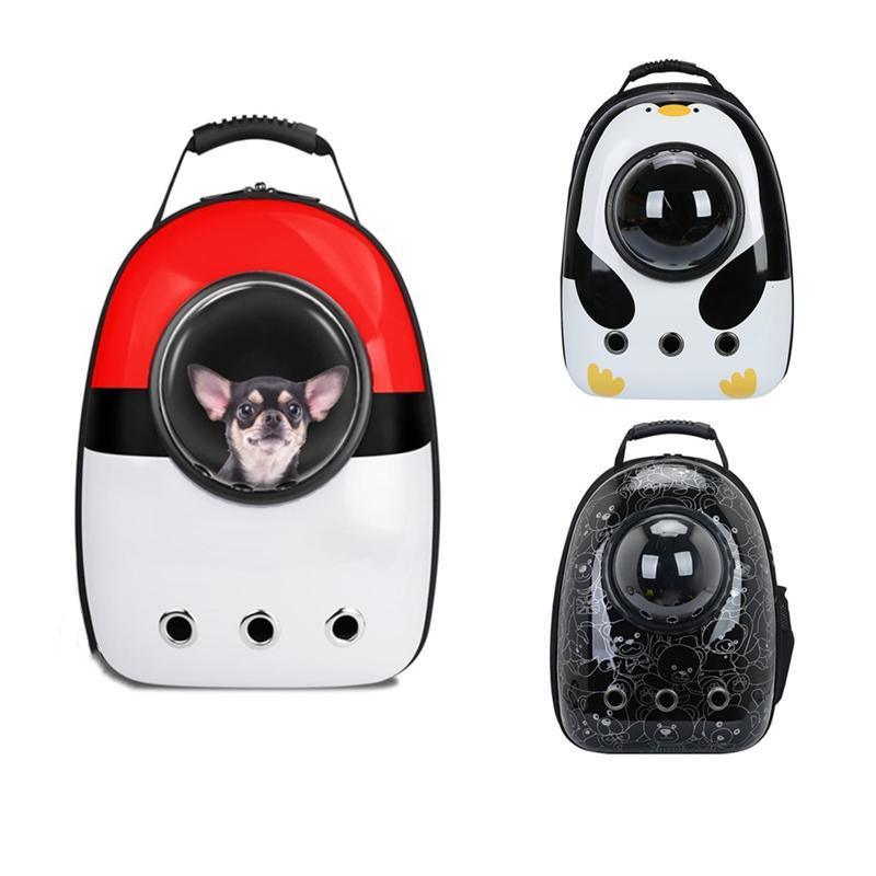 Cat Dog Backpack Carrier Breathable for Outdoor Travel - Penguin