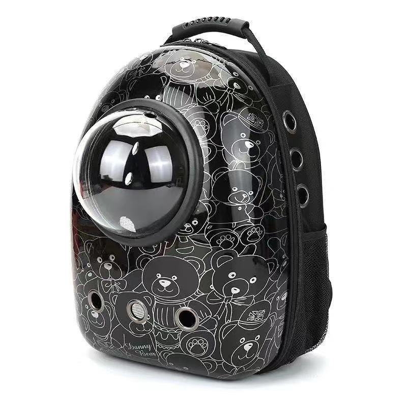 Cat Dog Backpack Carrier Breathable for Outdoor Travel - Penguin