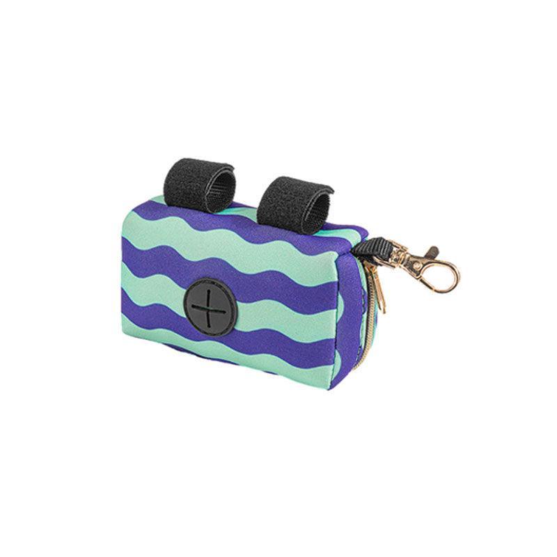Dog Poop Bag Container Dispenser Puppy Pick-Up Poo Waste - Purple