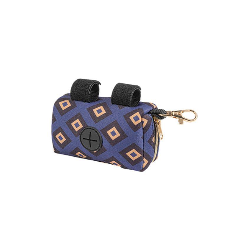 Dog Poop Bag Container Dispenser Puppy Pick-Up Poo Waste - Purple