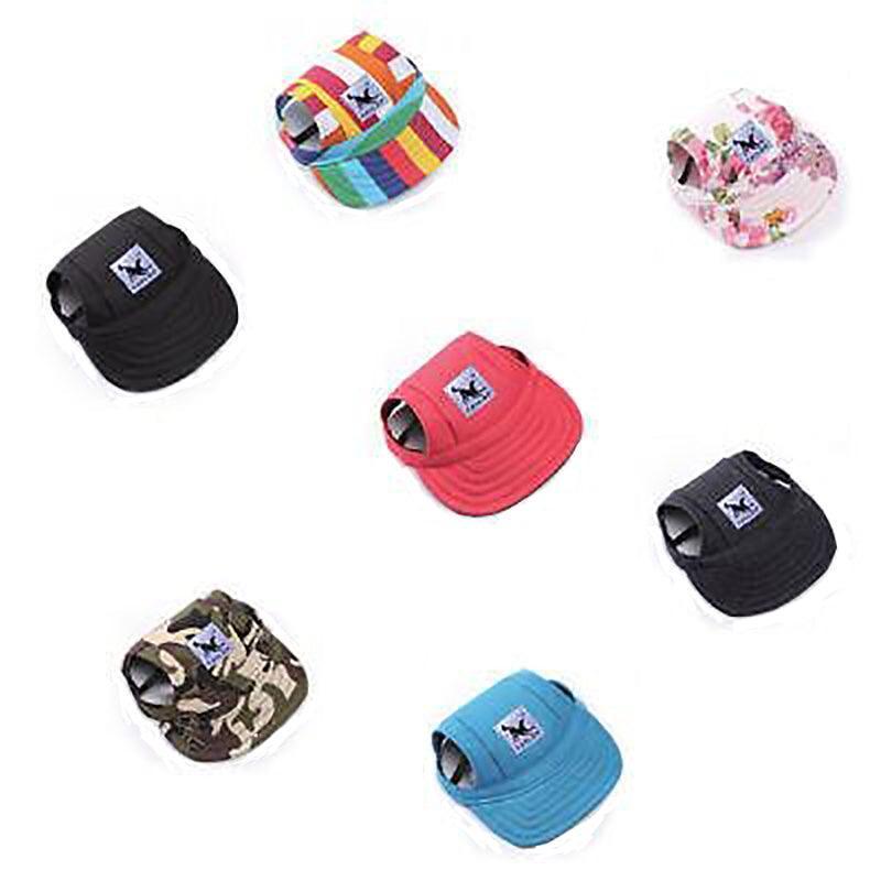 Dog Baseball Cap Outdoor Summer Hat Summer Puppy XL - Denim Blue