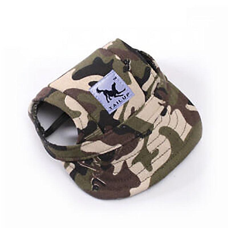 Dog Baseball Cap Outdoor Summer Hat Summer Puppy XL - Red