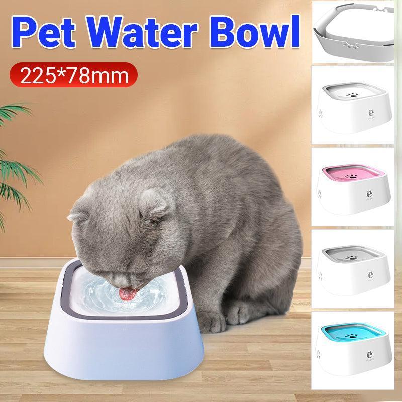 1.5L Pet Water Bowl No-Spill Design with Non-Slip Base - Pink