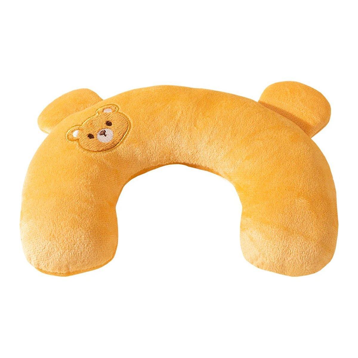 Cat Sleeping Cushion U Shaped Pillow Breathable - Brown