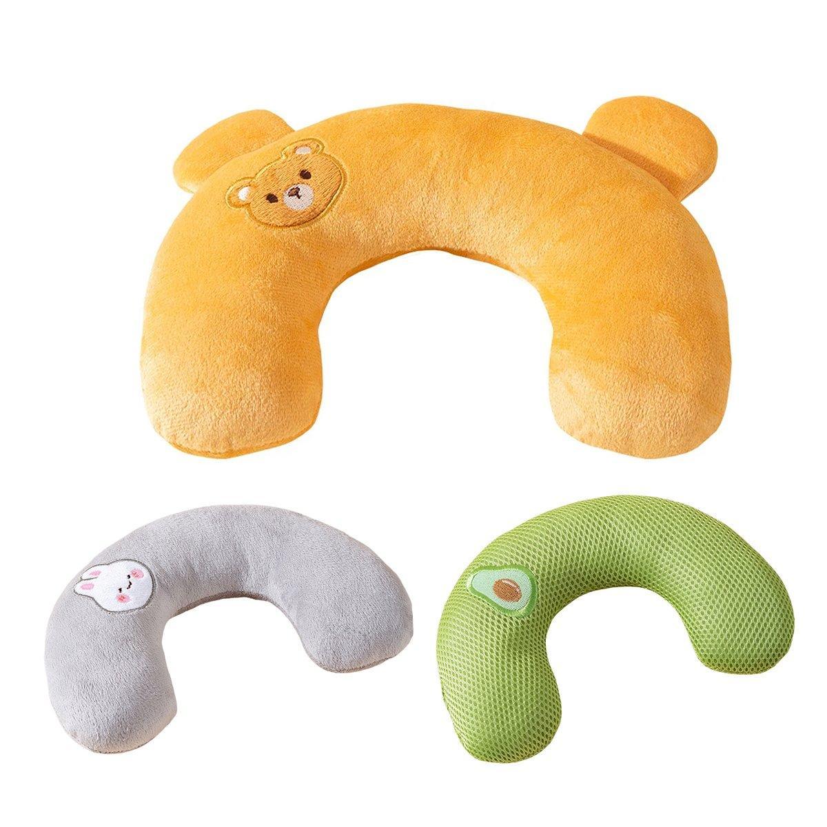 Cat Sleeping Cushion U Shaped Pillow Breathable - Grey
