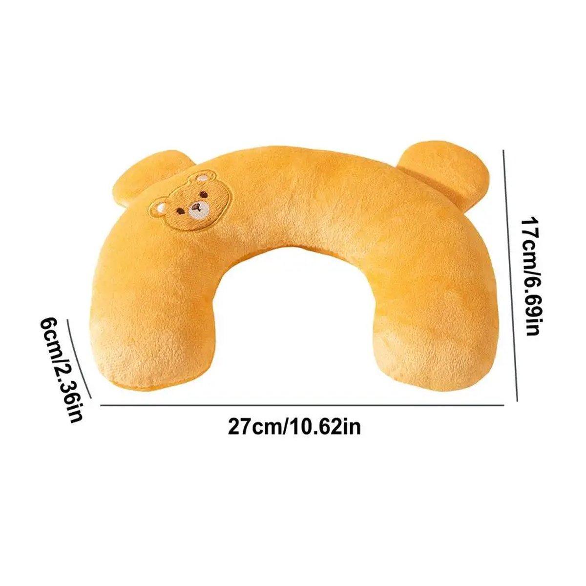 Cat Sleeping Cushion U Shaped Pillow Breathable - Grey