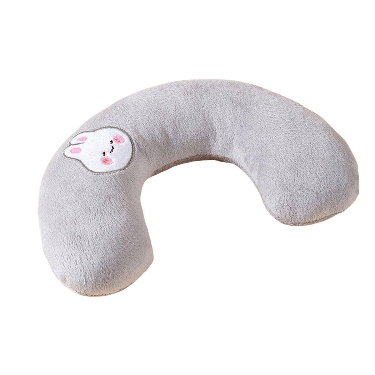 Cat Sleeping Cushion U Shaped Pillow Breathable - Grey
