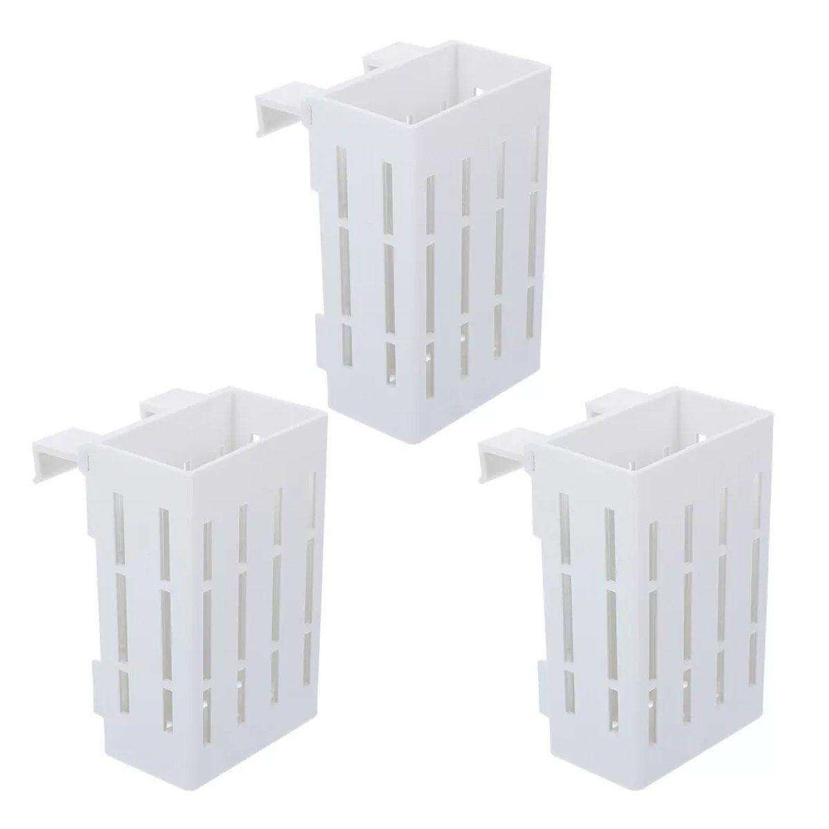 Plant Storage Rack Fish Tank Aquarium Basket Holder - Black