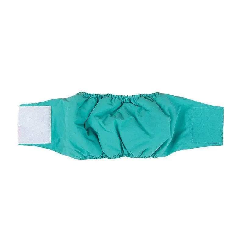 XS Male Dog Puppy Nappy Diaper Belly Wrap Band - Grey