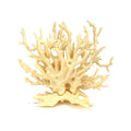Soft Coral Realistic Water Plants Aquarium Decoration Fish Tank - Beige