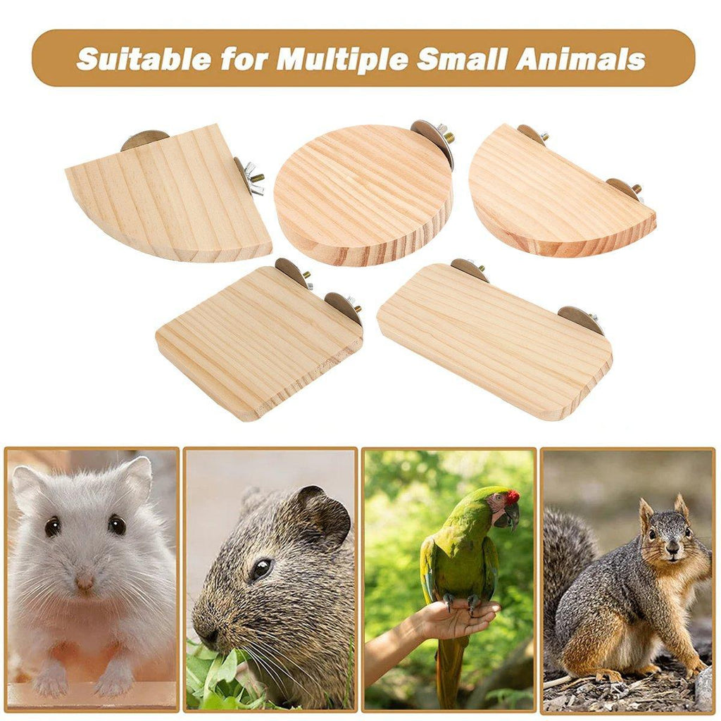 Guinea Pig Parrot Play Stand Jump Platform Cage Pet Toy
