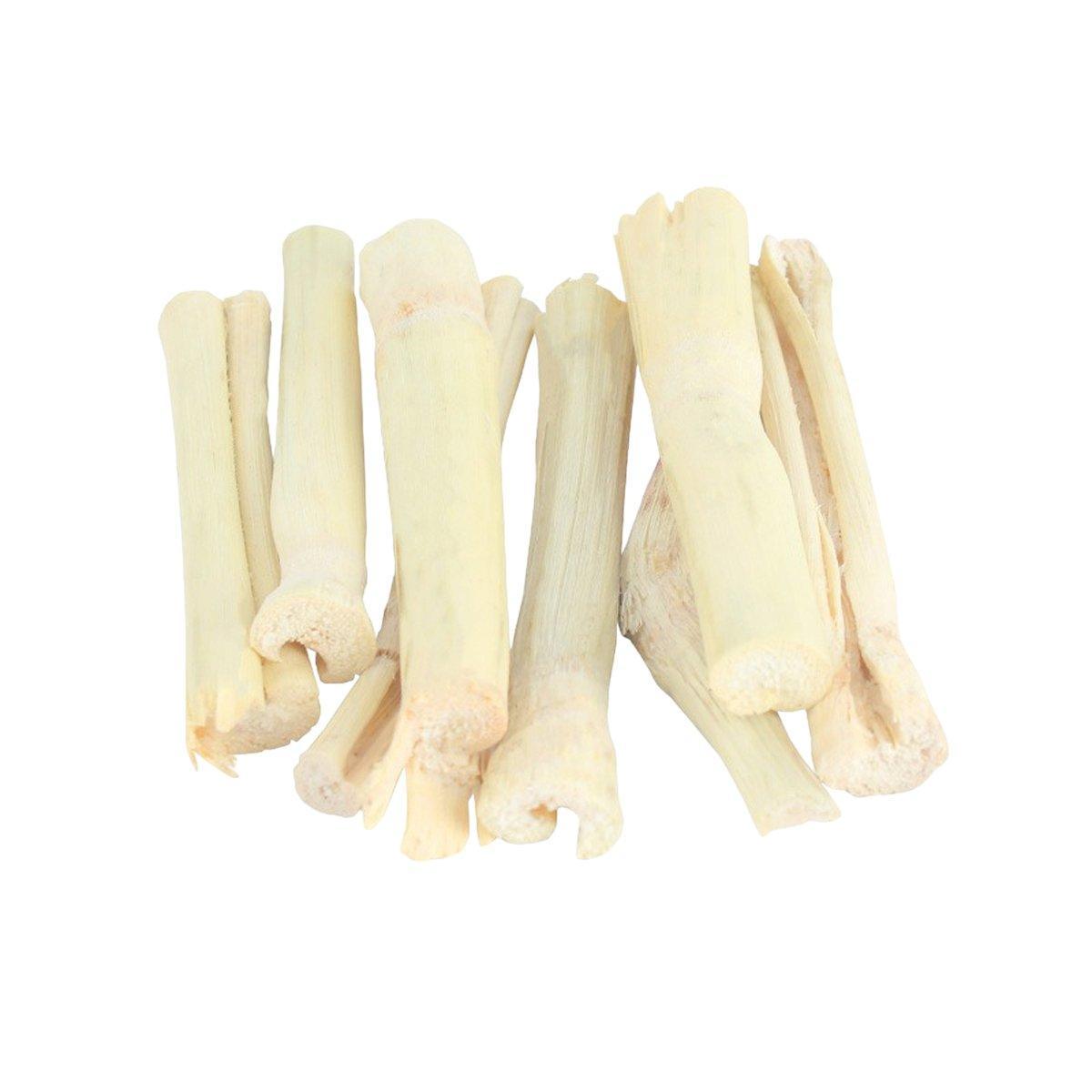 Natural Rabbit Molar Snacks Guinea Pig Branches Sweet Bamboo Grinding Teeth Wood - Black