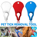 1PC Tick Removal Tool Dog Lice Clip Cat Flea Removal Tool - Blue
