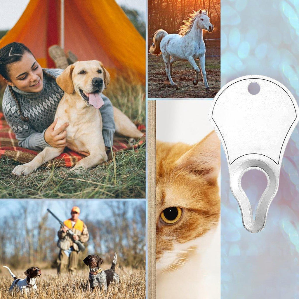 1PC Tick Removal Tool Dog Lice Clip Cat Flea Removal Tool - Blue