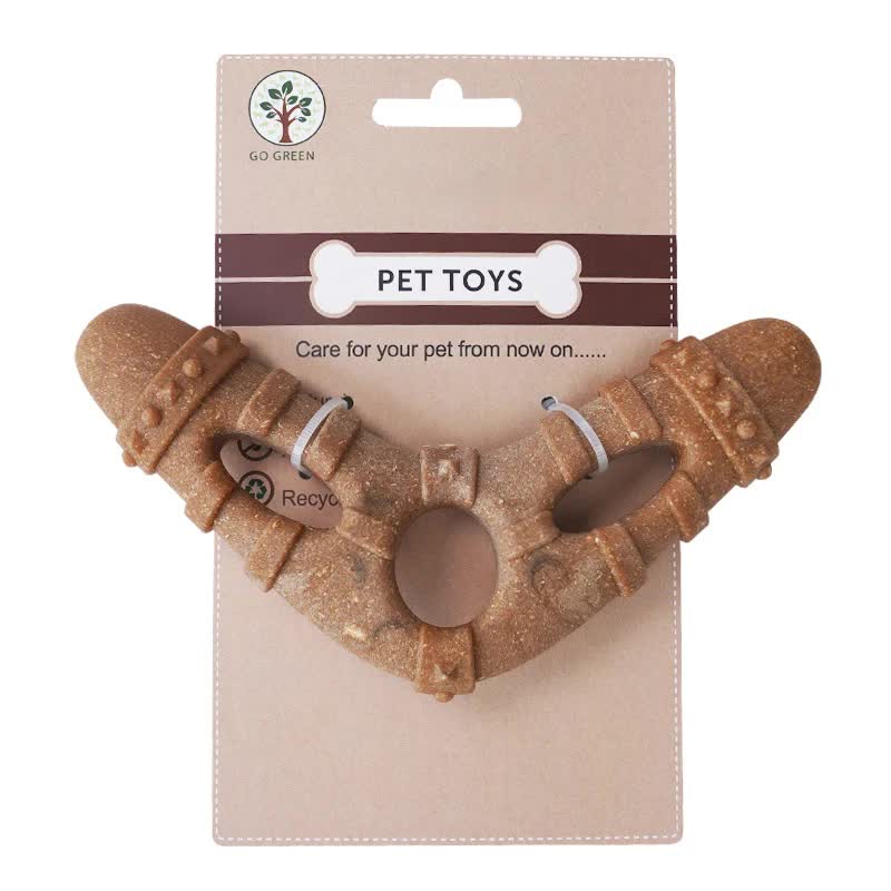 Dart-shaped Durable Dog Chew Toy for Dental Health for Small to Medium Dogs
