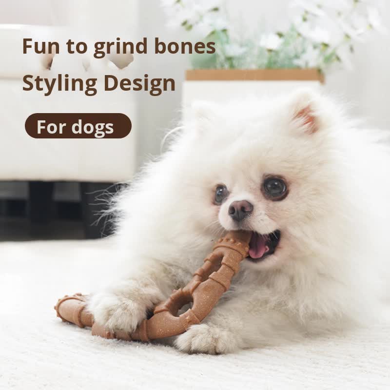 Dart-shaped Durable Dog Chew Toy for Dental Health for Small to Medium Dogs