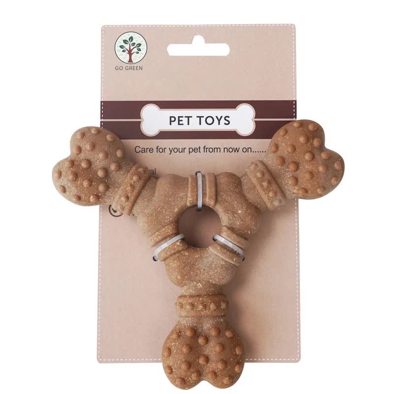 Trigeminal bone Durable Dog Chew Toy for Dental Health for Small & Medium Dogs