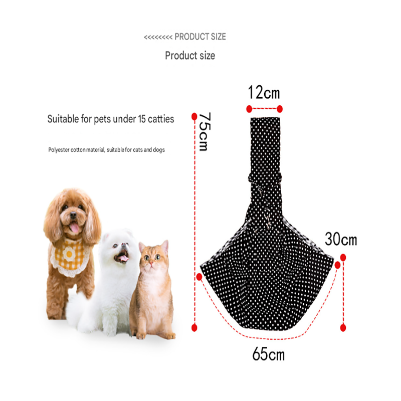 Navy blue Pet Carrier Backpack - Comfortable Shoulder Bag for Cats and Dogs, Ideal for Outdoor Use in Autumn and Winter
