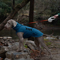 S Dark Blue All-Season Dog Raincoat